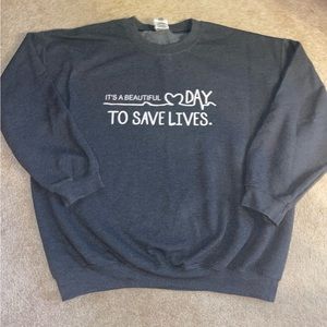 Greys Anatomy Unisex Crew Neck